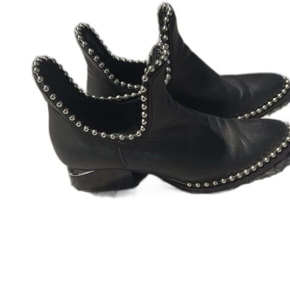 Alexander Wang Women's Kori Studded Cutout Booties Size 37.5 - Picture 4 of 8